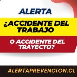 Accidente del trabajo o trayecto