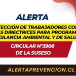 SUSESO refuerza la protección de trabajadores con nuevas directrices para programas de vigilancia ambiental y de salud
