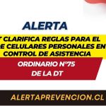 DT Clarifica reglas para el uso de celulares personales en el control de asistencia