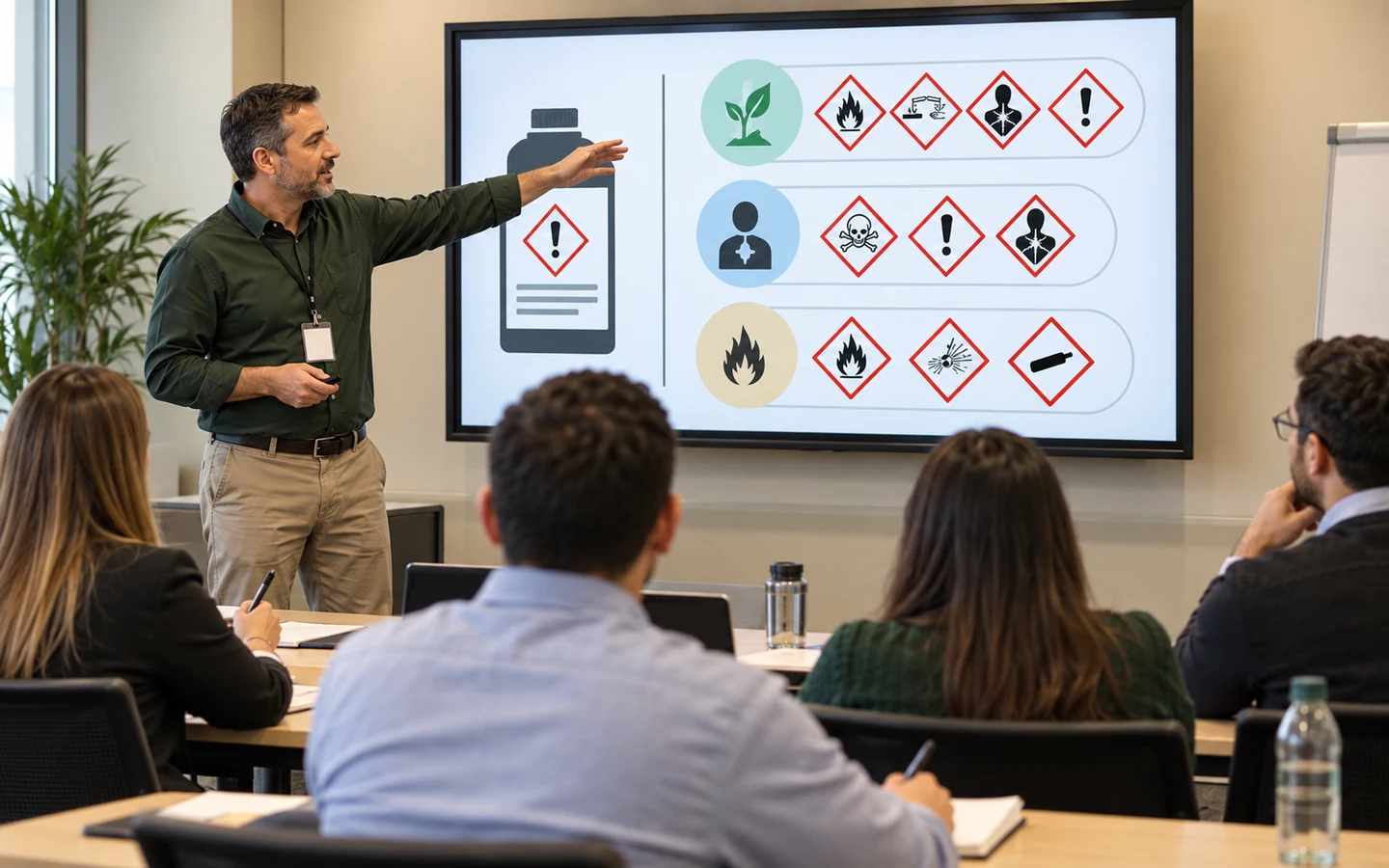 Seminario sobre clasificación y pictogramas del sistema globalmente armonizado